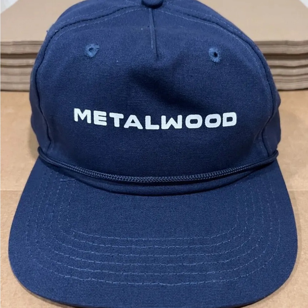 Metalwood Studio - Golf Snapback (never worn)